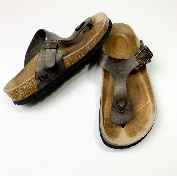 birkenstock bronze gizeh